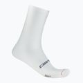 Pánske ponožky Castelli Espresso 18 white