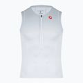 Pánsky cyklistický dres Castelli Free Speed 3 white/silver gray