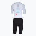 Dámska cyklistická kombinéza Castelli Free Sanremo 3 SS in white/black 2