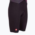 Dámska cyklistická kombinéza Castelli Free Sanremo 3 SS In dark night shade/vivid orange-bright rose 4