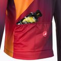 Pánske cyklistické tričko longsleeve Castelli Amplify Thermal dark night shade/red/vivid orange 5