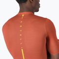 Pánsky cyklistický dres Castelli Drittone Logo paprika/mango mojito 4