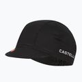 Cyklistická čiapka Castelli Logo black
