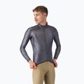 Pánska cyklistická bunda Castelli Aria Shell 2 silver gray/dark gray