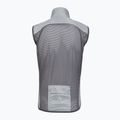 Pánska cyklistická vesta Castelli Aria Shell 2 silver gray/dark gray 2