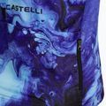 Dámsky cyklistický dres Castelli Cosmic Vortex multicolor violet blue 4