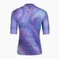 Dámsky cyklistický dres Castelli Cosmic Vortex multicolor ultraviolet rose 2