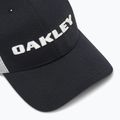 Pánska baseballová čiapka Oakley Heather New Era Bark Logo blackout 3