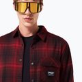 Pánska košeľa Oakley Butter Flannel Shirt black/grenache check 4