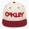 Pánska bejzbalová čiapka Oakley Mark III arctic white/iron red 2