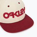 Pánska bejzbalová čiapka Oakley Mark III arctic white/iron red 3