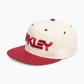 Pánska bejzbalová čiapka Oakley Mark III arctic white/iron red 5