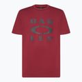 Pánske tričko Oakley Bark Ellipse Tee iron red