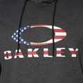 Pánska mikina Oakley Bark Fleece Hoodie dark grey heather 3