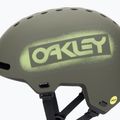 Prilba Oakley Street1 EU matte dark brush stencil 7