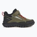 Juniorská obuv Geox Simbyos Abx dark green/red 8