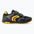 Detské topánky Geox Pavel black/gold 2