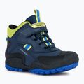 Juniorská obuv Geox New Savage Abx navy/lime green 7