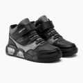 Detská obuv Geox Illuminus black/dark grey 4