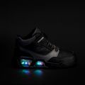 Detská obuv Geox Illuminus black/dark grey 7