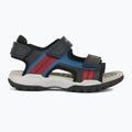 Juniorské sandále Geox Borealis ocean blue/red 9