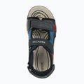 Juniorské sandále Geox Borealis ocean blue/red 13