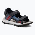 Juniorské sandále Geox Borealis ocean blue/red