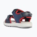 Juniorské sandále Geox Alben ocean blue/red 10