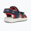 Juniorské sandále Geox Alben ocean blue/red 11
