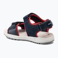Juniorské sandále Geox Alben ocean blue/red 3