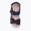 Juniorské sandále Geox Alben ocean blue/red 5
