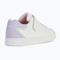 Juniorská obuv Geox Eclyper white/lilac 11