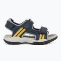 Juniorské sandále Geox Borealis ocean blue/gold 9