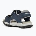Juniorské sandále Geox Borealis ocean blue/gold 10