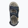 Juniorské sandále Geox Borealis ocean blue/gold 13