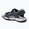 Juniorské sandále Geox Borealis ocean blue/gold 3