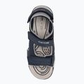 Juniorské sandále Geox Borealis ocean blue/gold 5