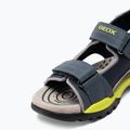 Juniorské sandále Geox Borealis avio/lime 7