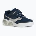 Juniorská obuv Geox Illuminus ocean blue/silver 9