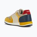 Juniorská obuv Geox Alben beige/yellow 10