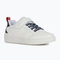 Juniorská obuv Geox Washiba white/ocean blue 8