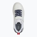 Juniorská obuv Geox Washiba white/ocean blue 13