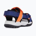 Juniorské sandále Geox Borealis ocean blue/orange 11