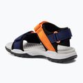 Juniorské sandále Geox Borealis ocean blue/orange 3