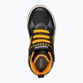 Juniorské topánky Geox Inek black/yellow 13