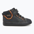 Detské topánky Geox Gisli black/dark orange 2