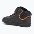 Detské topánky Geox Gisli black/dark orange 3