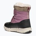 Juniorské snehule Geox Flexyper ABX dark rose/black 4