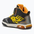 Juniorské topánky Geox Inek black/yellow 2