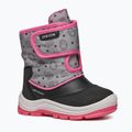 Detské snehule Geox Flanfil ABX black / fuchsia 8